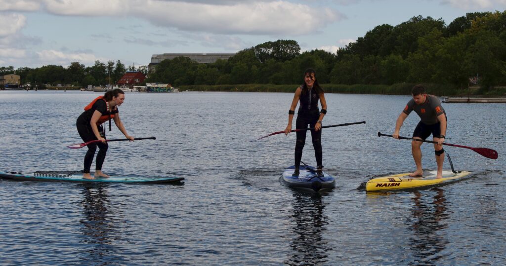 SUP træning i Copenhagen Waterports (CWS)